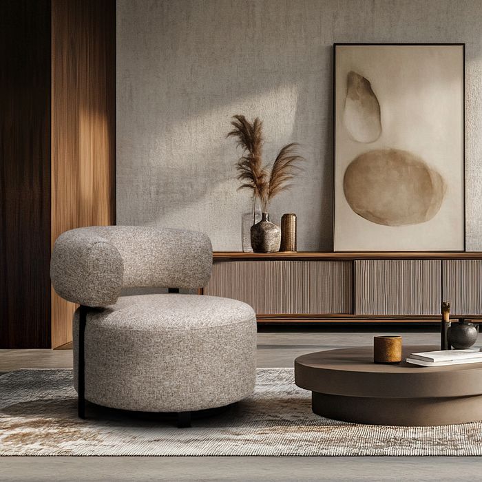 Krēsls Aston Befame 88/87/74 cm brūns/zaļs - N1 Home