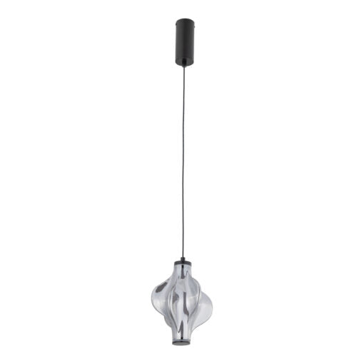 LED piekaramā lampa Elvis 8W 18/18/160 cm melns - N1 Home