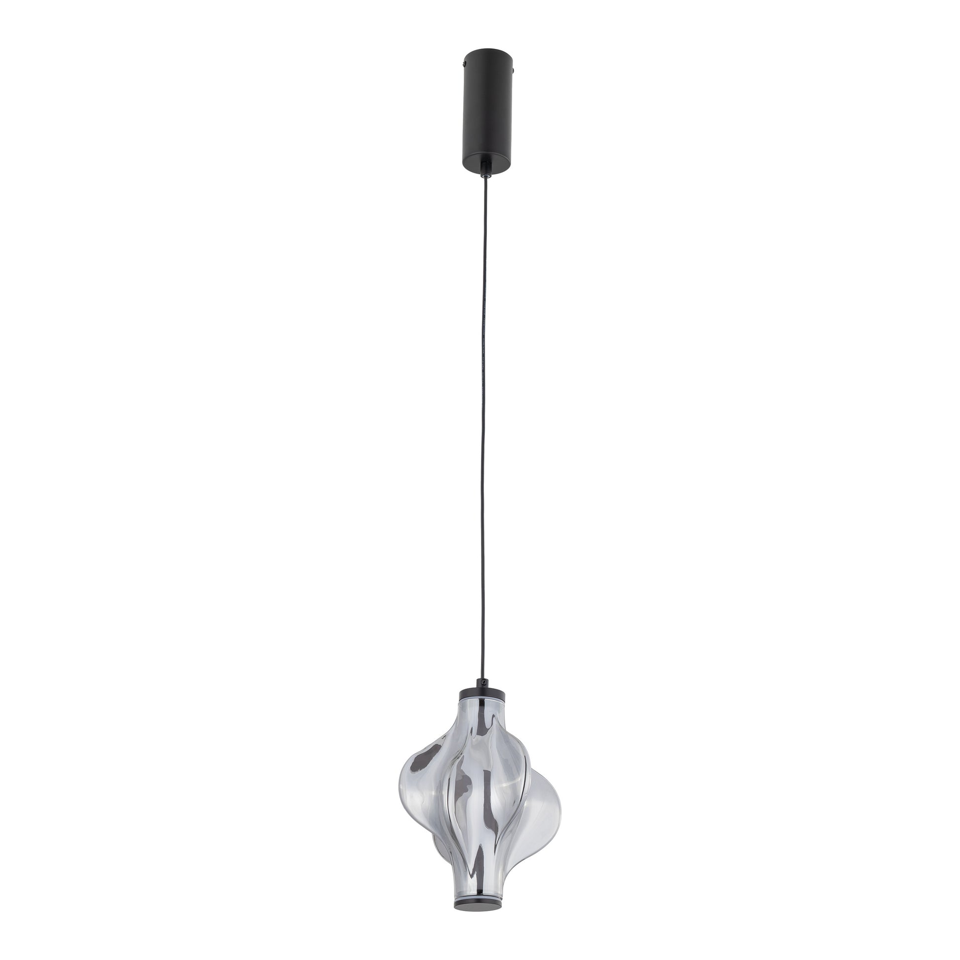 LED piekaramā lampa Elvis 8W 18/18/160 cm melns - N1 Home