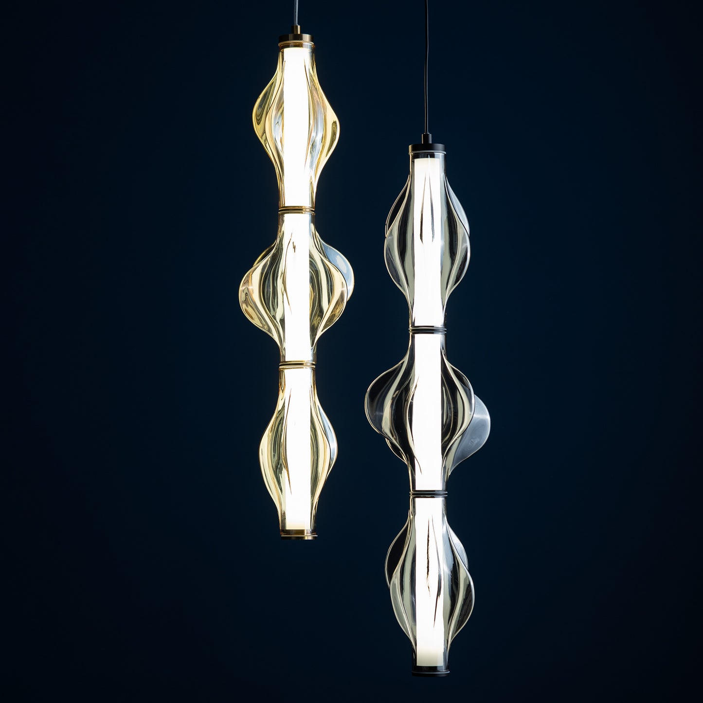 LED piekaramā lampa Elvis 22W 18/18/210 cm melns