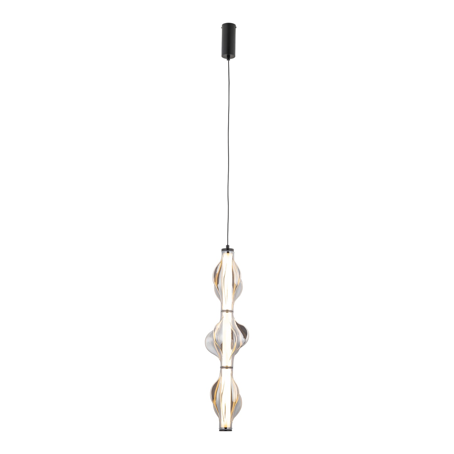 LED piekaramā lampa Elvis 22W 18/18/210 cm melns