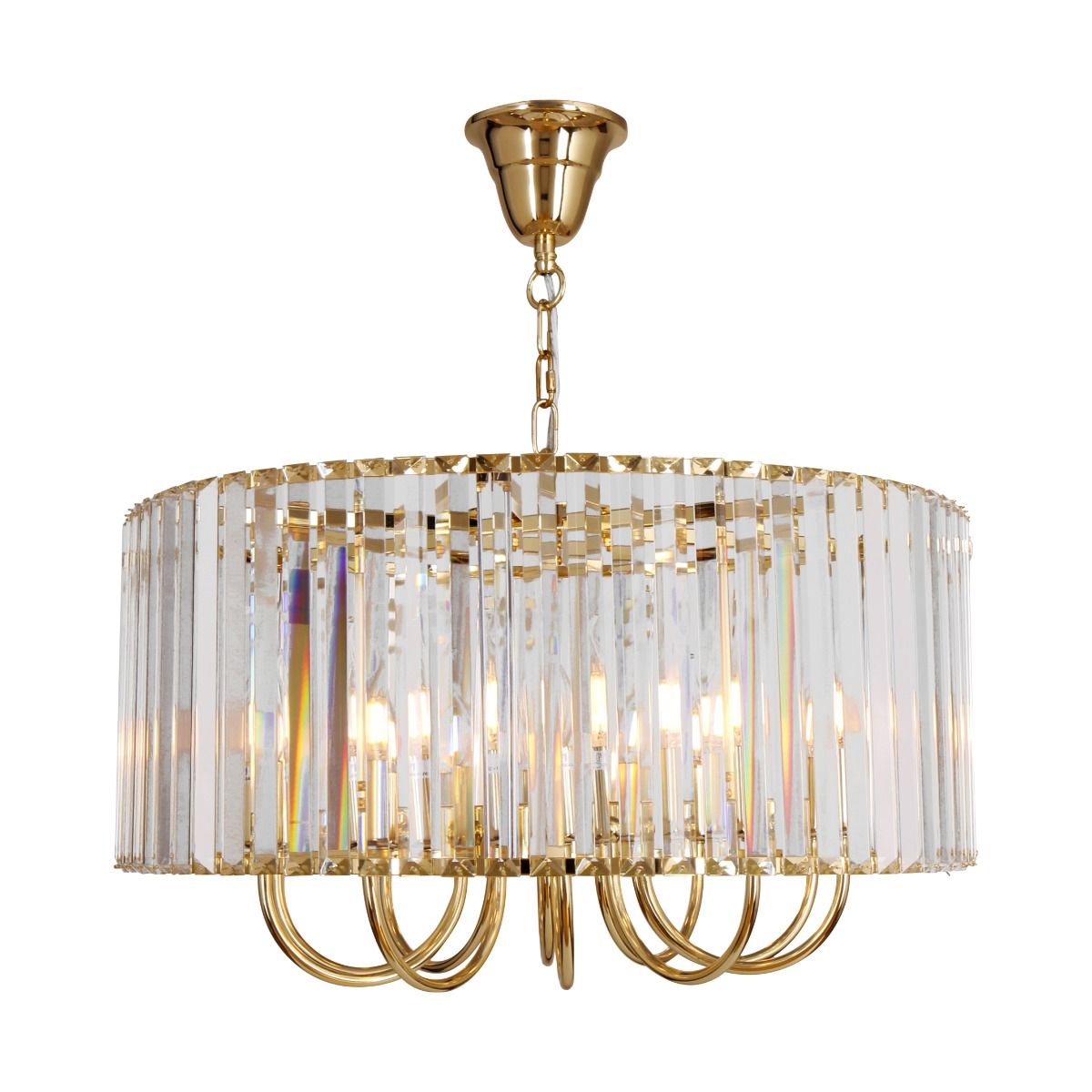 Piekaramā lampa Parizi 100/60/60 cm zelta - N1 Home