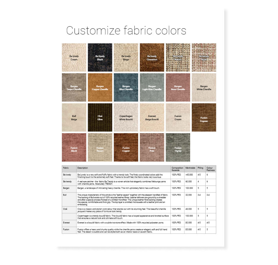 Dīvāns Beauchamp Richmond Interiors 77/255/91 cm bēšs - N1 Home