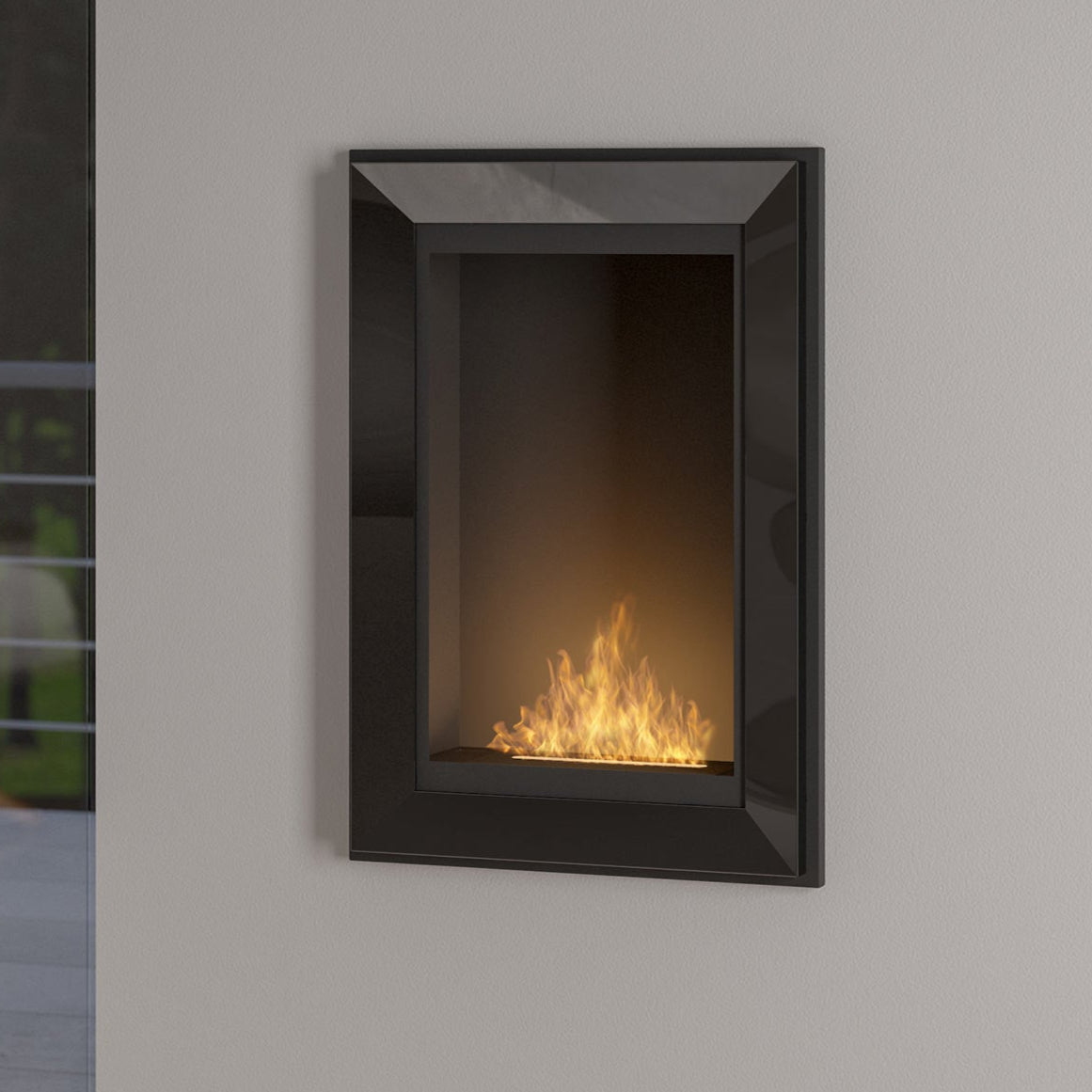 Biokamīns Frams 550 55/79/20 cm melns - N1 Home