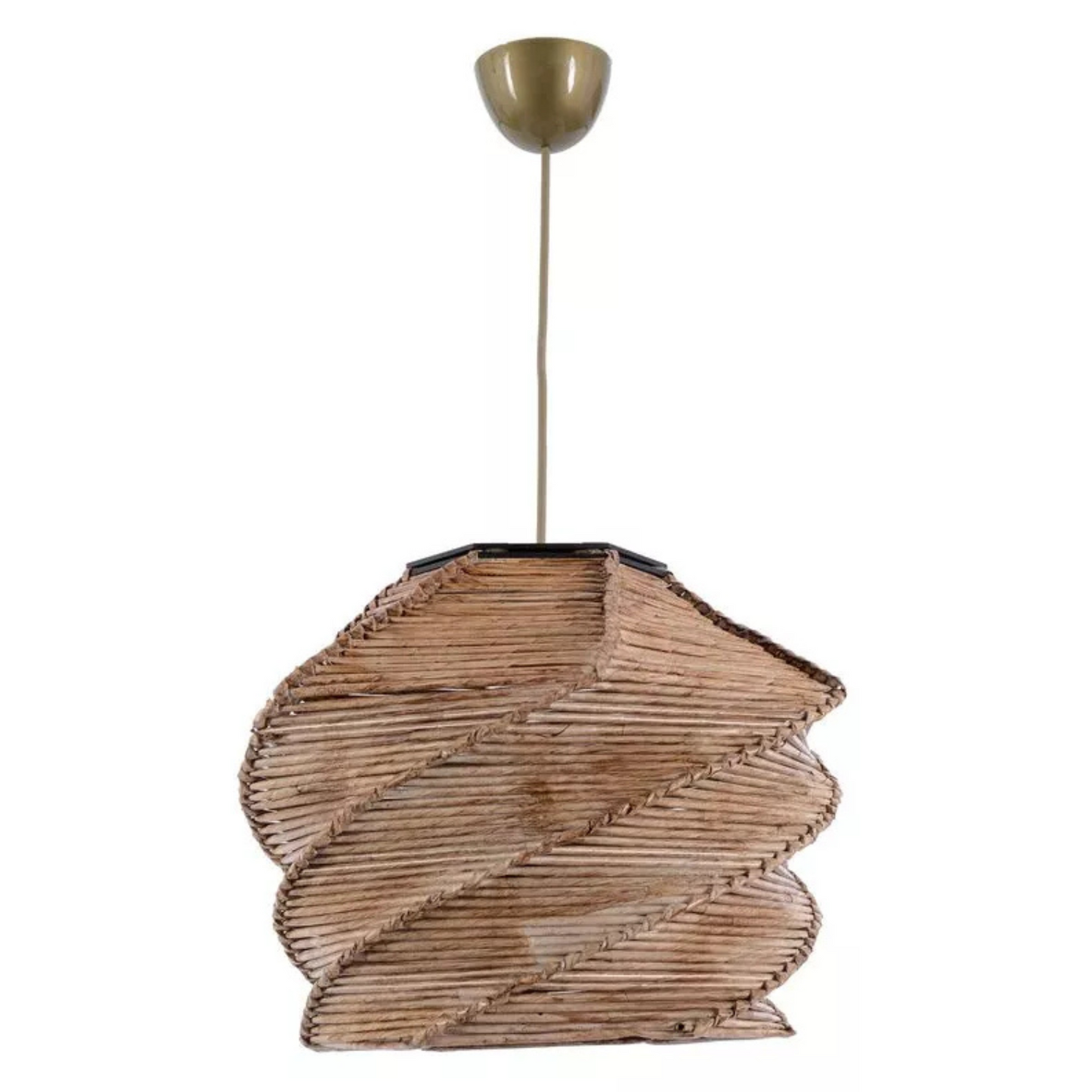 PRELLEIM Piekaramā lampa, diametrs 32 cm, bambusa abažūrs - N1 Home