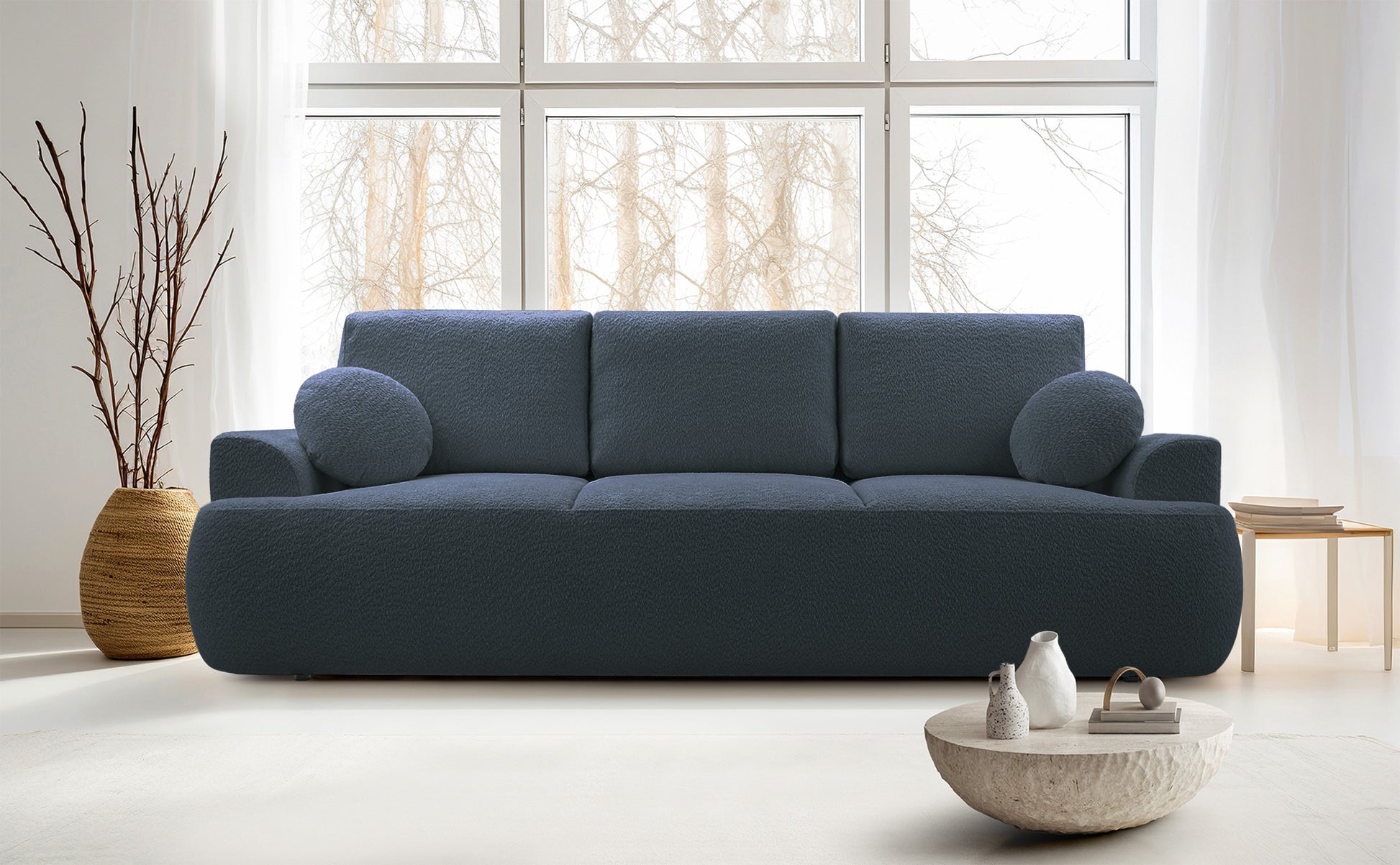 Dīvāns Barlo 94/248/110 cm Coral 80 - N1 Home