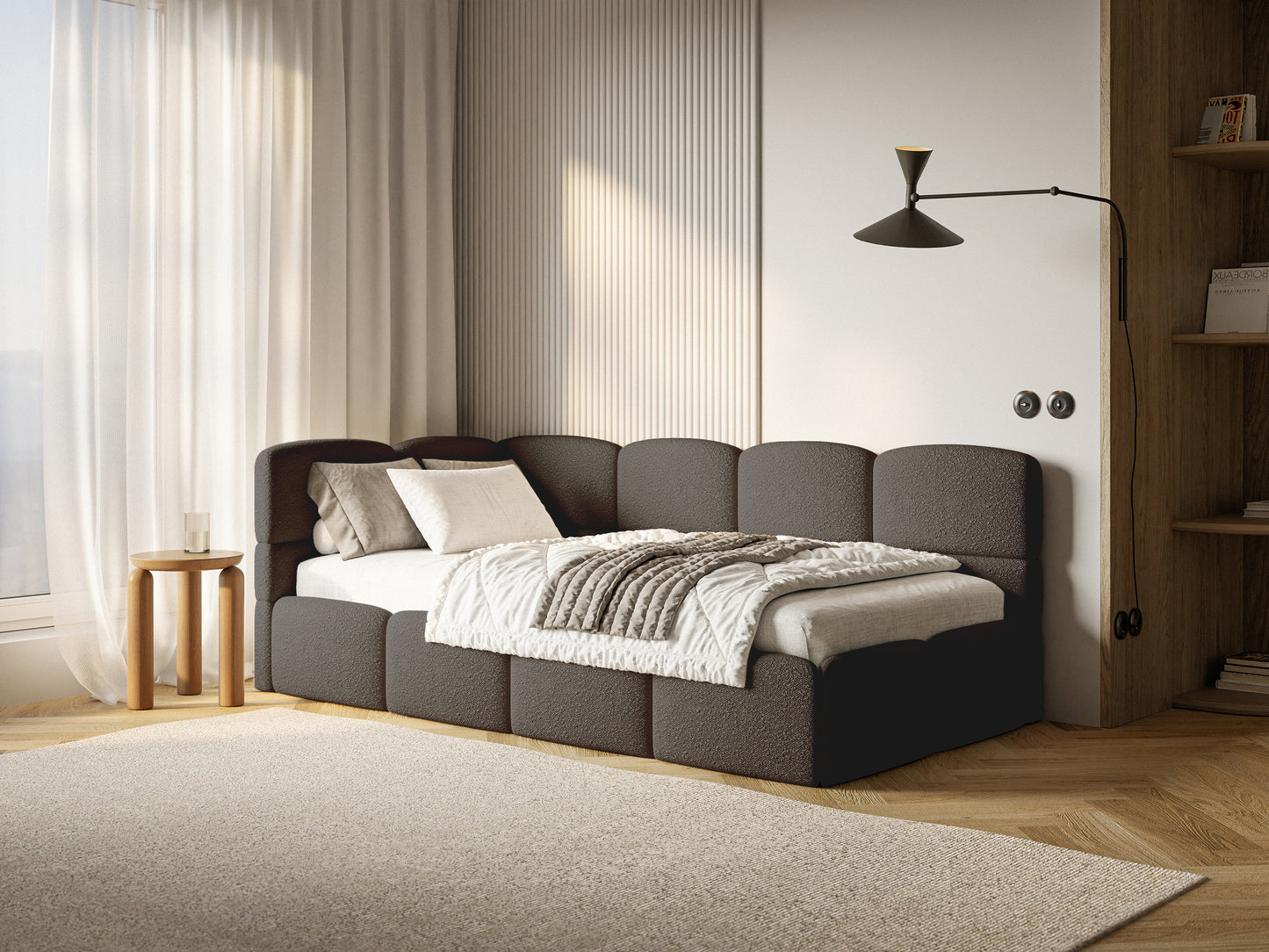 Gulta ar matraci Clod 220/88/110 cm Legend 07 - N1 Home