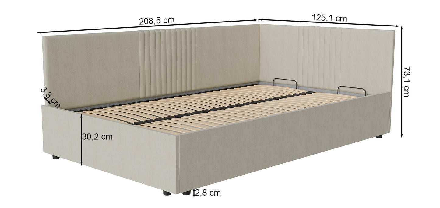 Gulta Nuvel 125/73/208 cm Cloud 63