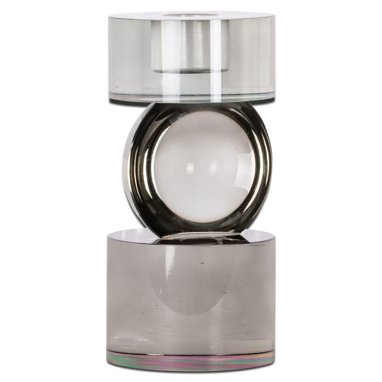 Svečturis Jennyl grey small Richmond Interiors 16,5/8/8 cm pelēks - N1 Home