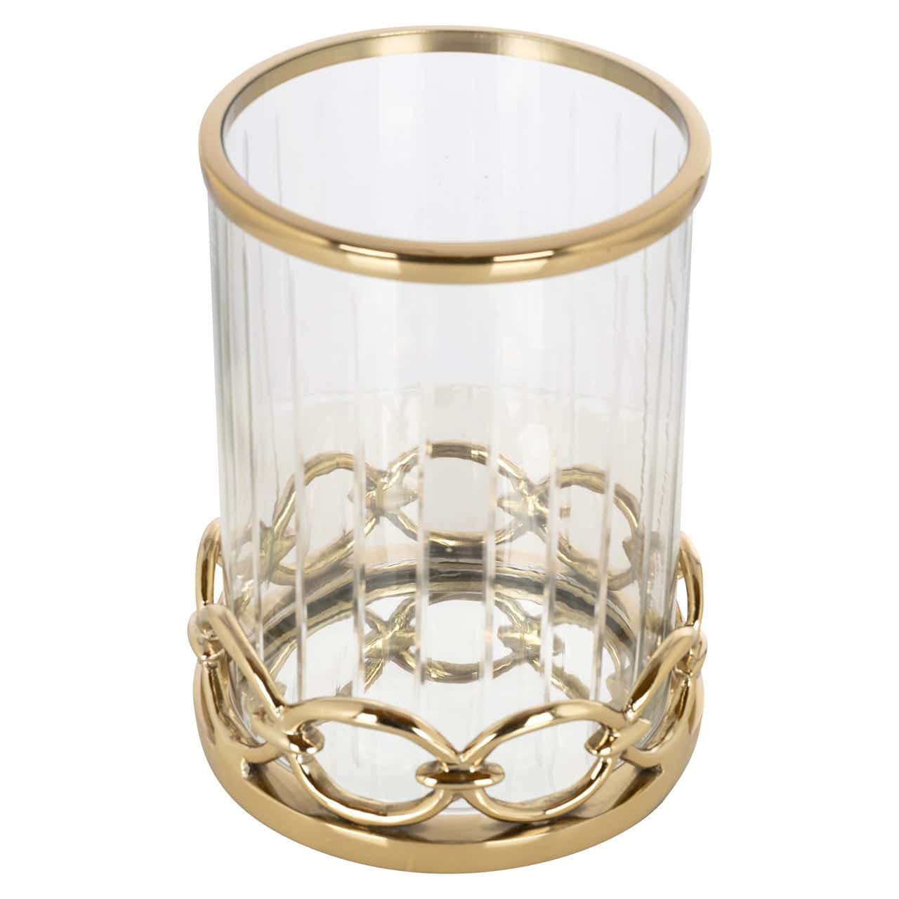 Svečturis Jayce Richmond Interiors 24/20/20 cm zelts