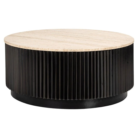 Kafijas galds Bloomstone Richmond Interiors 90/38/90 cm tumši brūns - N1 Home