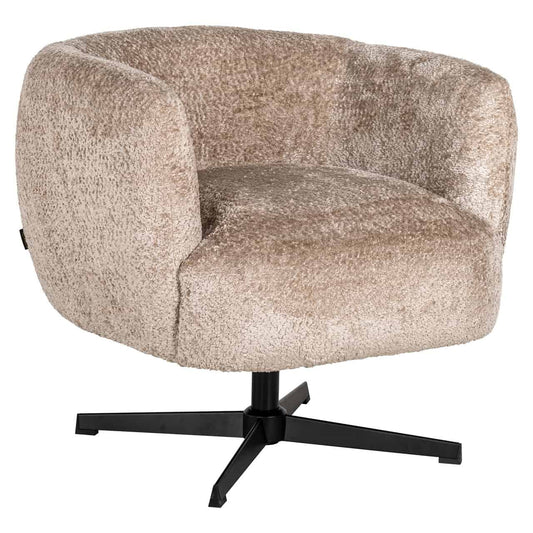 Krēsls Estelle Richmond Interiors 80/75/80 cm sheep natural swivel
