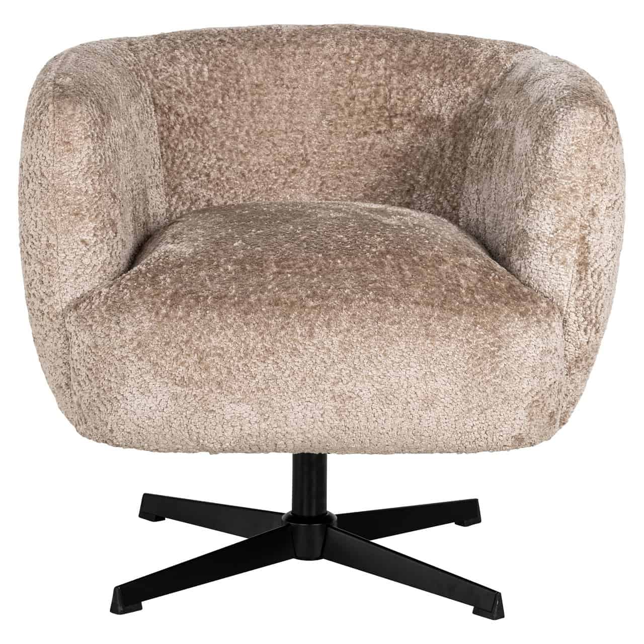 Krēsls Estelle Richmond Interiors 80/75/80 cm sheep natural swivel