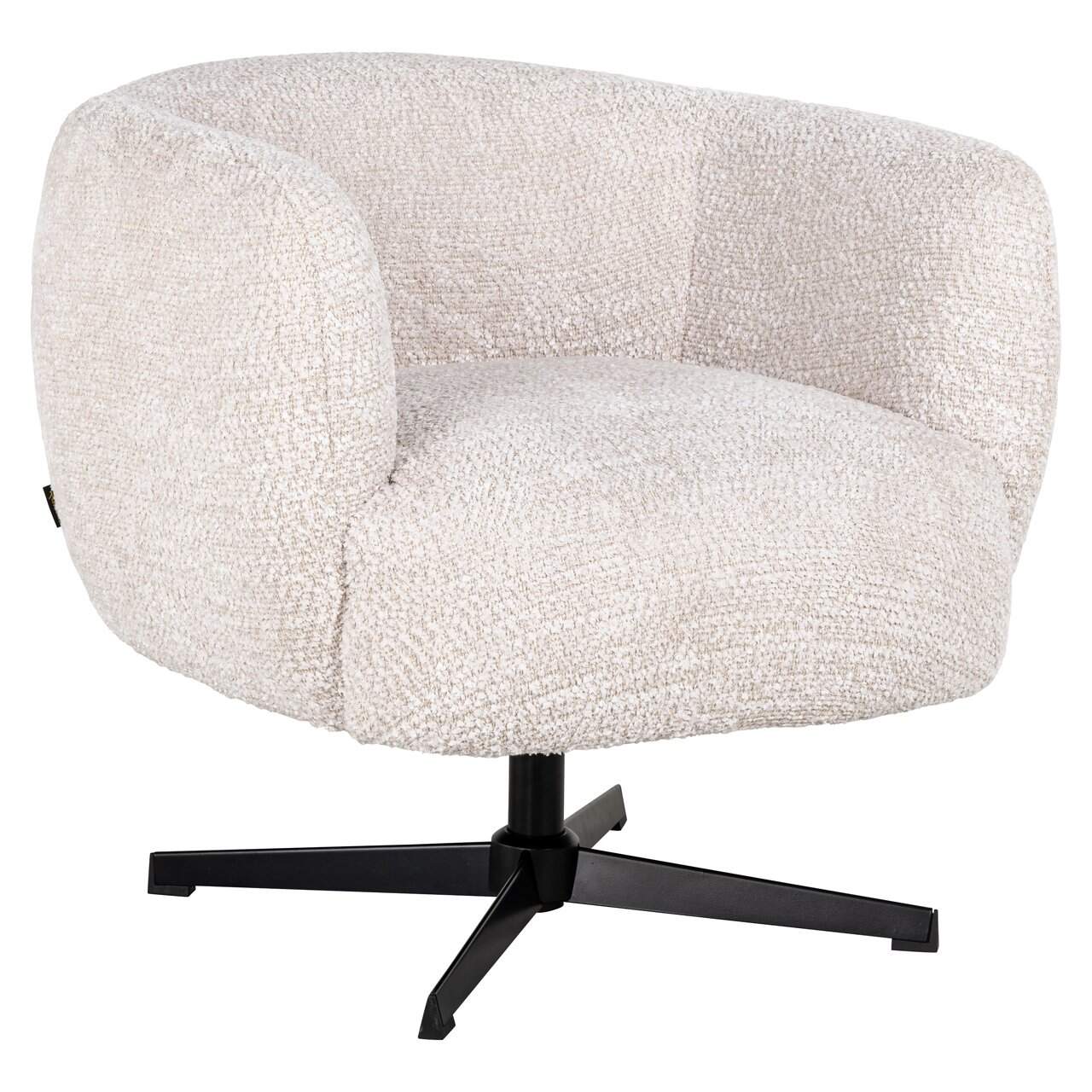 Krēsls Estelle Richmond Interiors 80/75/80 cm lovely cream swivel