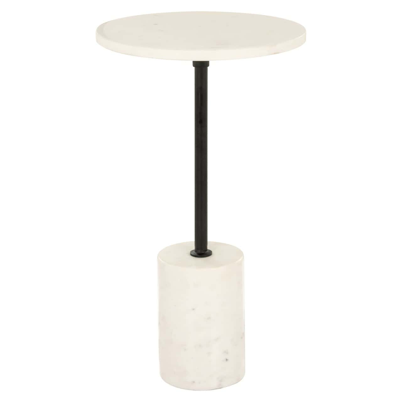Kafijas galds Misty Richmond Interiors 30/52/30 cm melns/balts