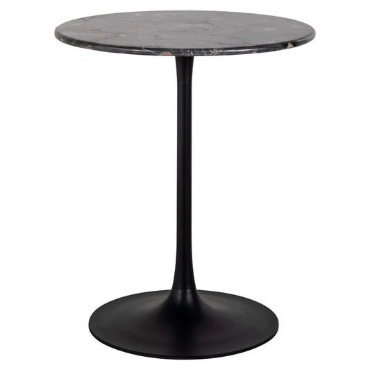 Bistro galds Carlten Richmond Interiors 65/77/65 cm melns - N1 Home
