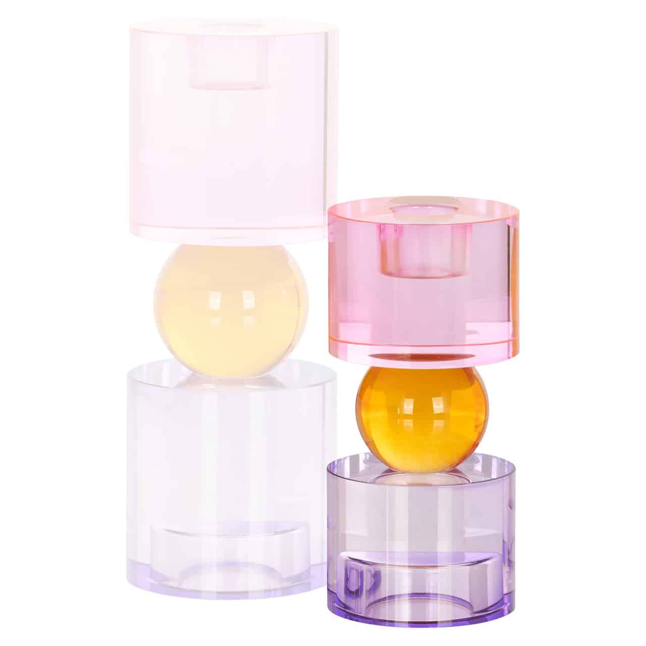 Svečturis Zahra Richmond Interiors 15/7/7 cm purple - N1 Home