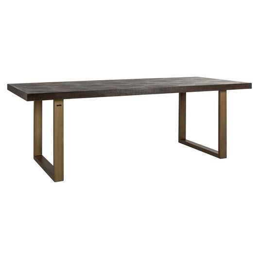 Galds Luxor Richmond Interiors 230/76/100 cm brūns diamond