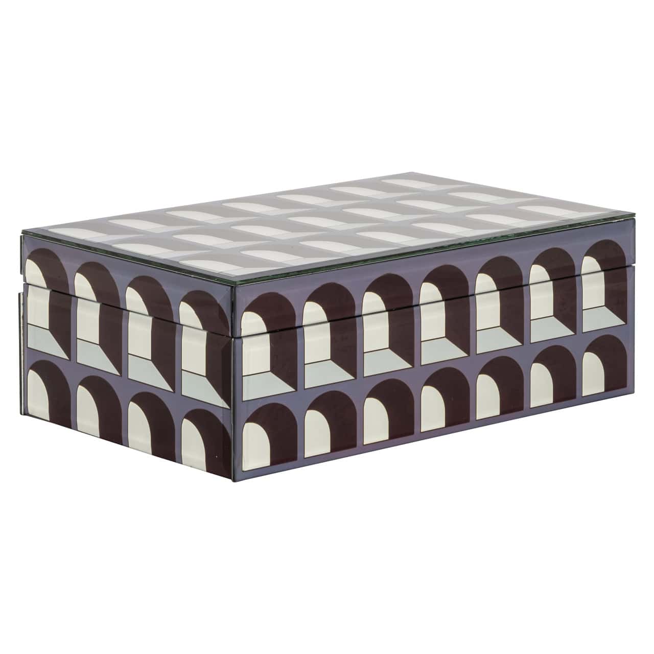 Uzglabāšanas kaste Vaya Richmond Interiors 12/20/8; 18/28/9 cm melns