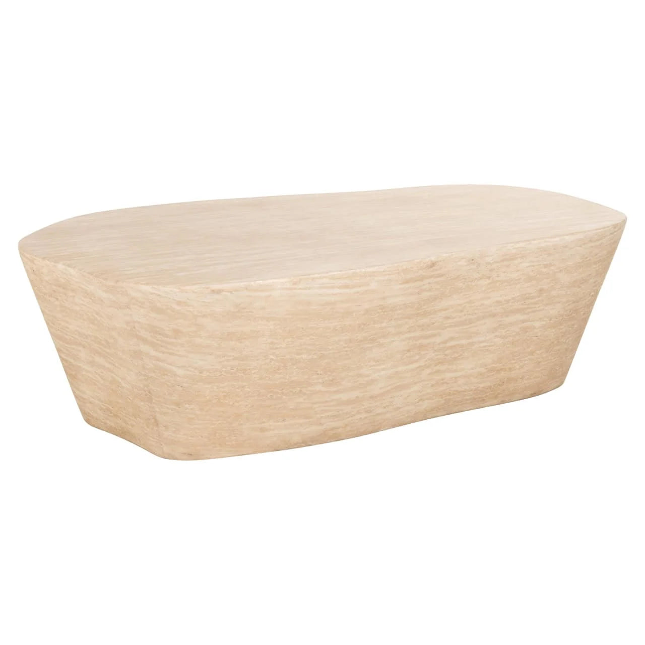 Kafijas galds Fictus Richmond Interiors 125/36/80 cm bēšs - N1 Home