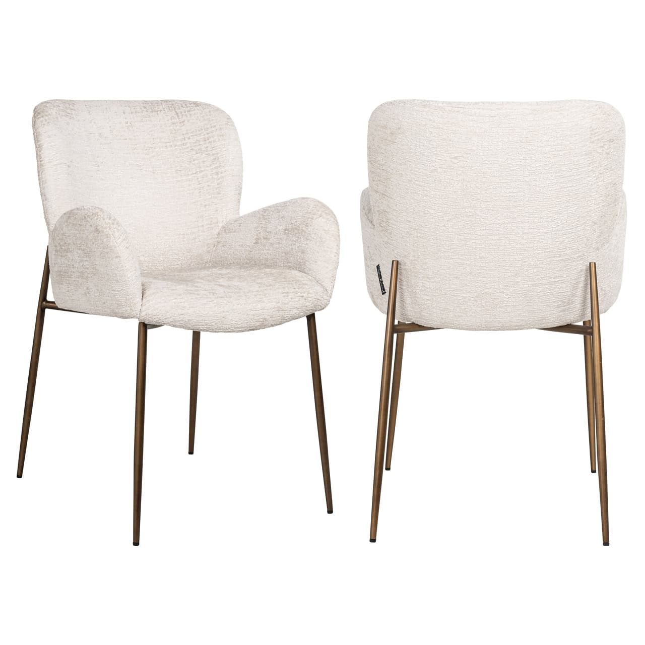 Krēsls Amber Richmond Interiors 57/85/63 cm cream fusion fire retardant