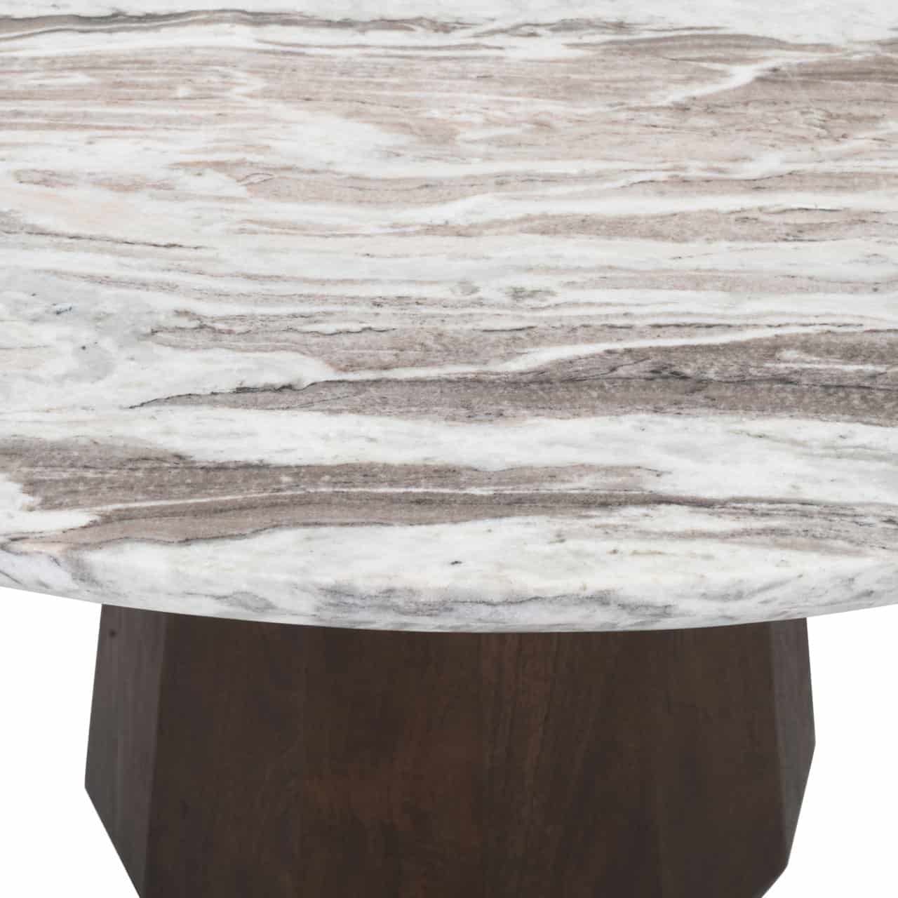 Galds Oberoy Richmond Interiors 130/77/130 cm Blush bēšs