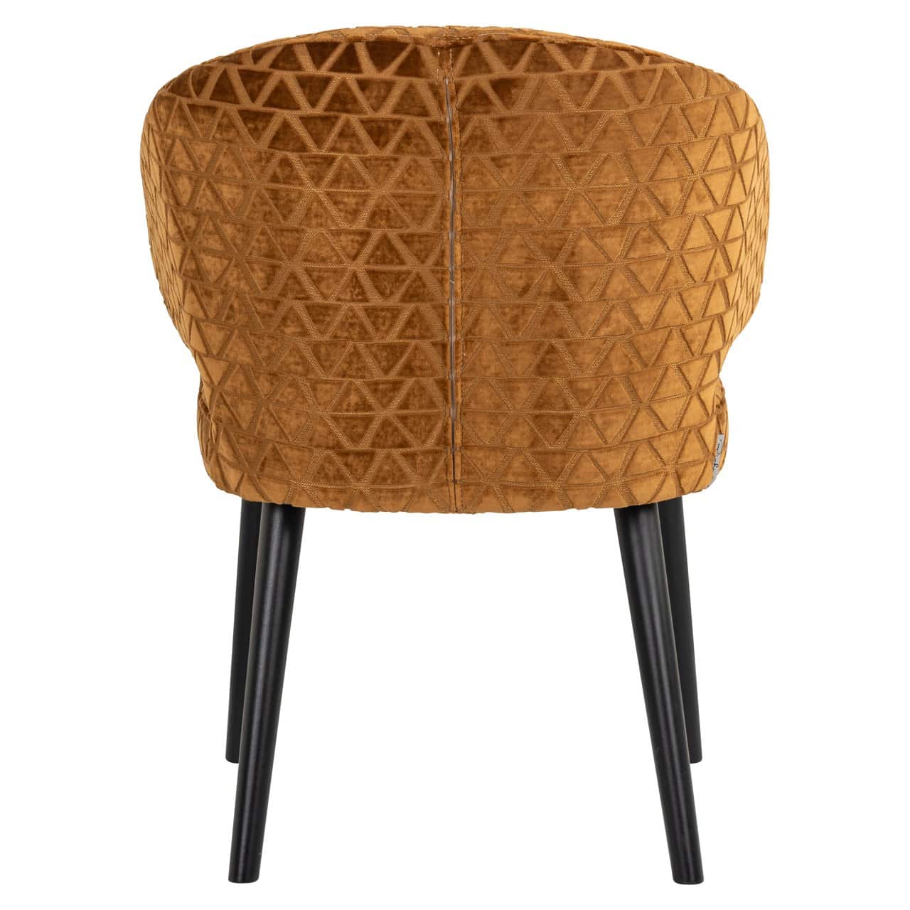 Krēsls Indigo Richmond Interiors 62/85/64 cm old gold triangle