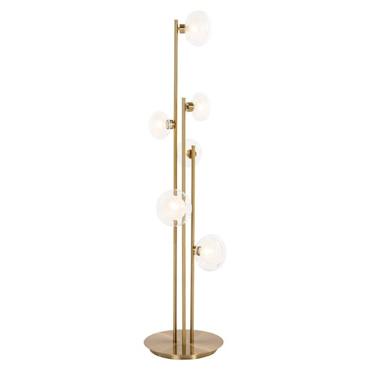 Stāvlampa Luva Richmond Interiors 33/140/33 cm zelts
