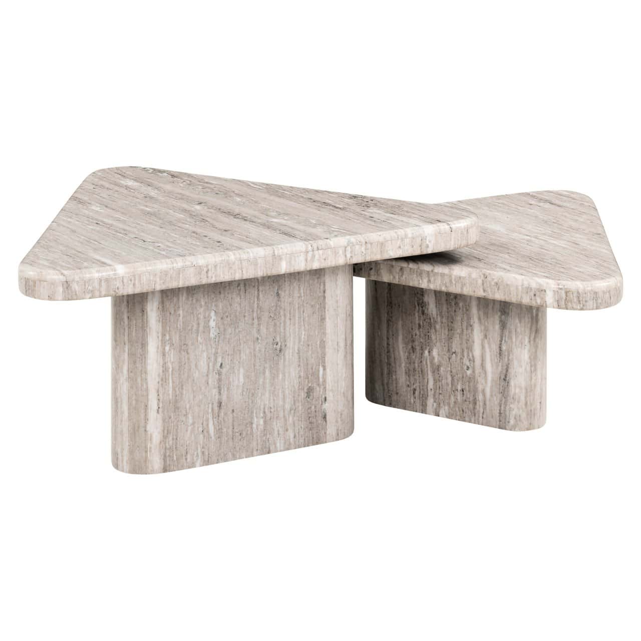 Kafijas galds Dwayne (Set of2) Richmond Interiors 38/75/83 cm sand - N1 Home
