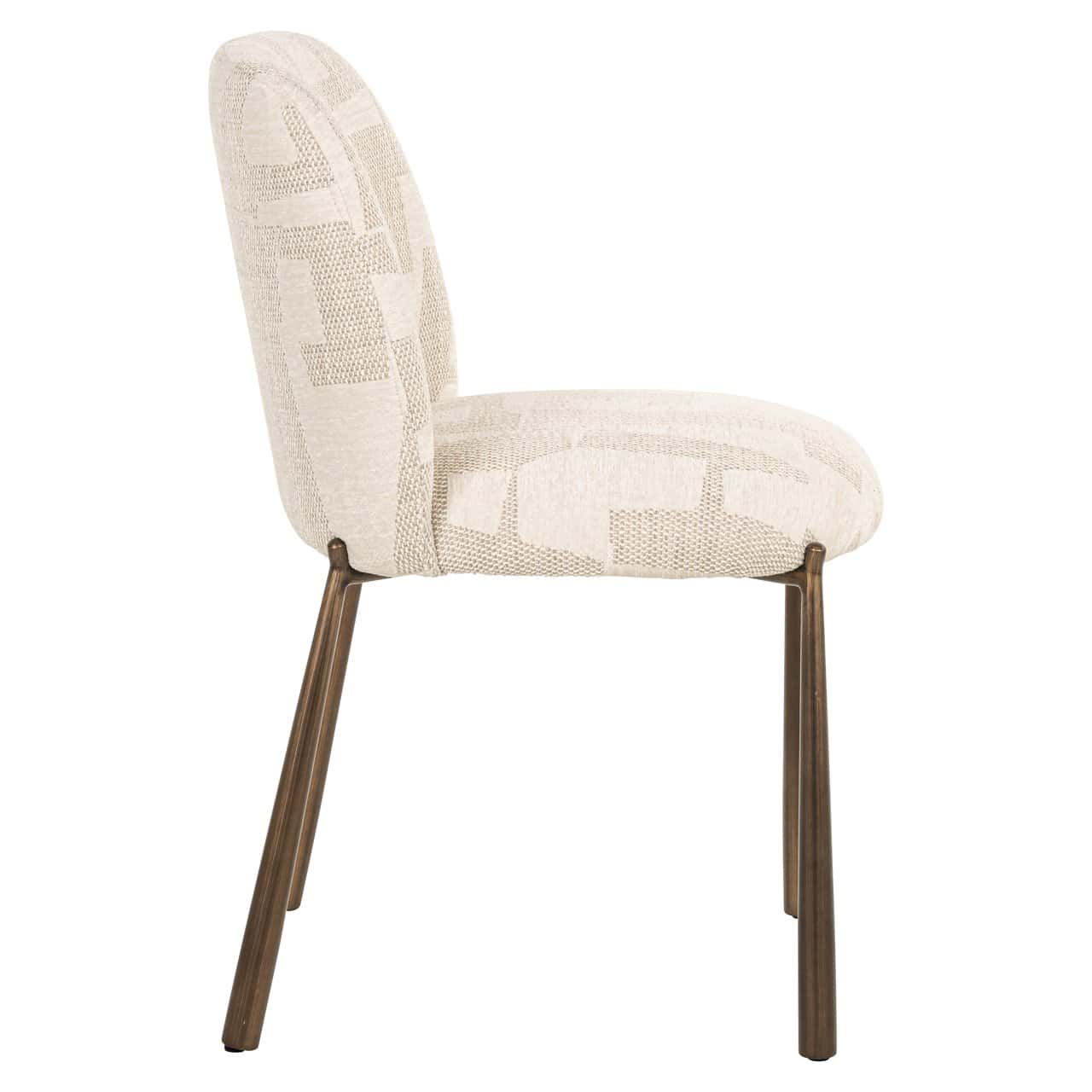 Krēsls Lana (Set of 2) Richmond Interiors 49/81/57 cm bēšs graffic
