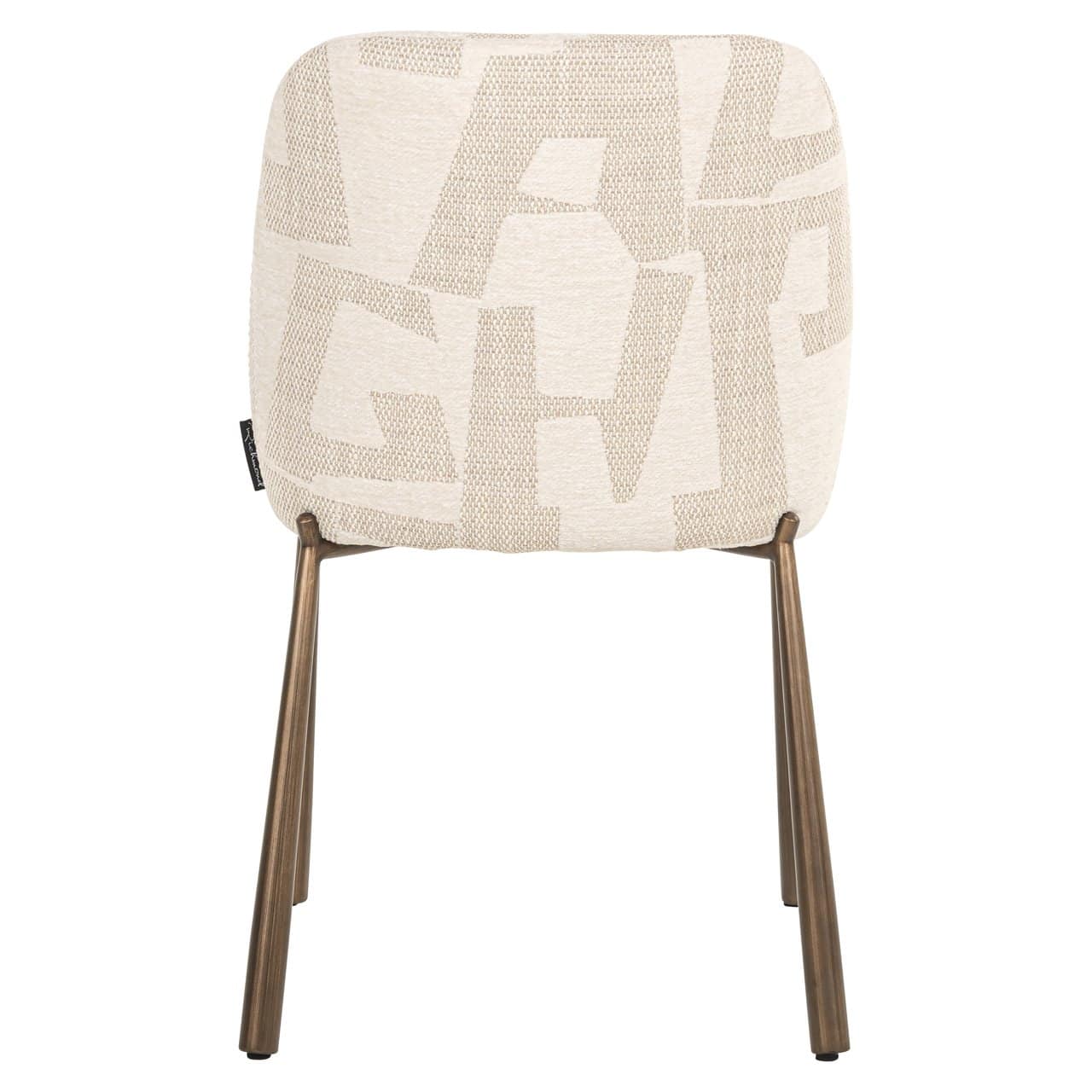 Krēsls Lana (Set of 2) Richmond Interiors 49/81/57 cm bēšs graffic