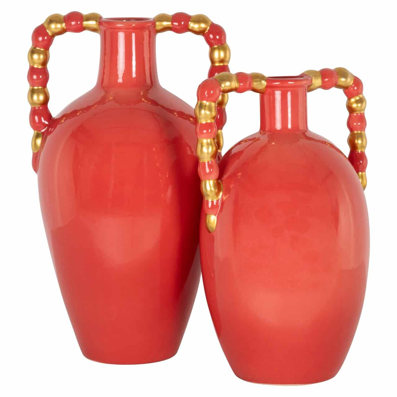 Vāze Davita L Richmond Interiors 24/27/45 cm oranžs