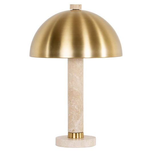 Galda lampa Jara Richmond Interiors  35/35/53 cm bēšs/zelts