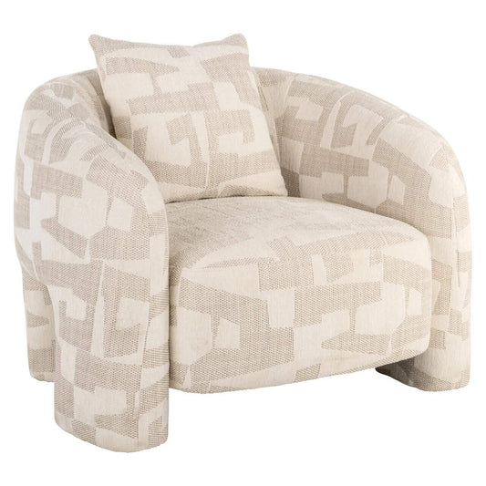 Krēsls Tuscany Richmond Interiors 102/75/94 cm beige graffic