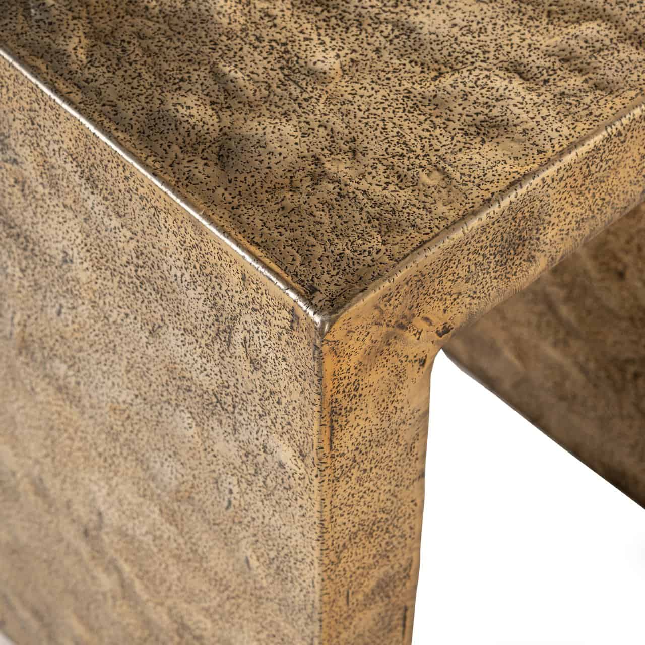 Kafijas galds Novan Richmond Interiors 40/50/29 cm zelts
