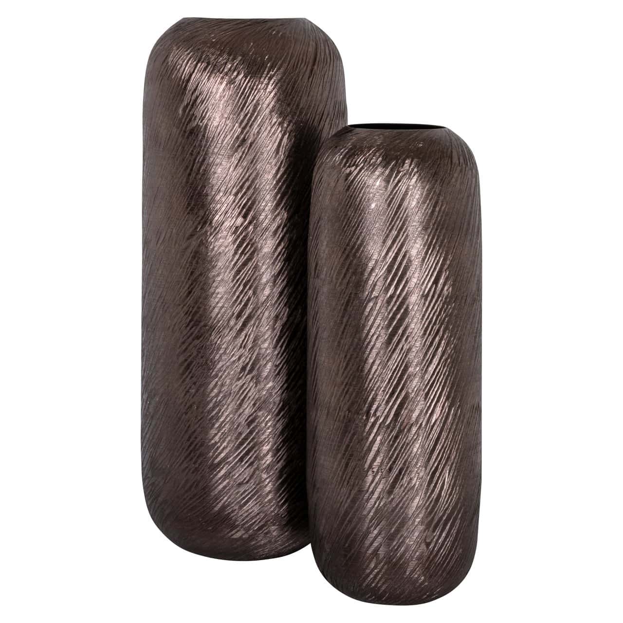 Vāze Jilla L Richmond Interiors Izmēri 26/26/68 cm smoke