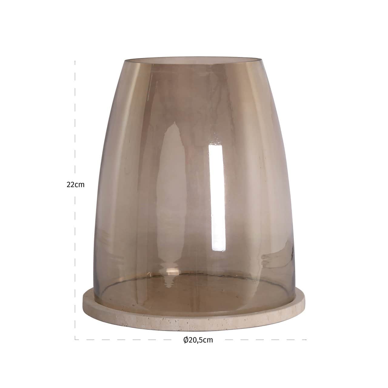 Svečturis Alusia S Richmond Interiors 32/28/28 cm sand
