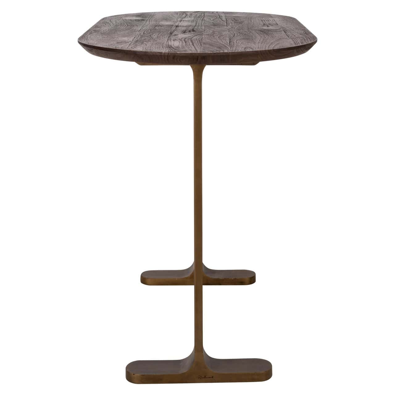 Bāra galds Revelin Richmond Interiors 140/105/75 cm tumši brūns - N1 Home