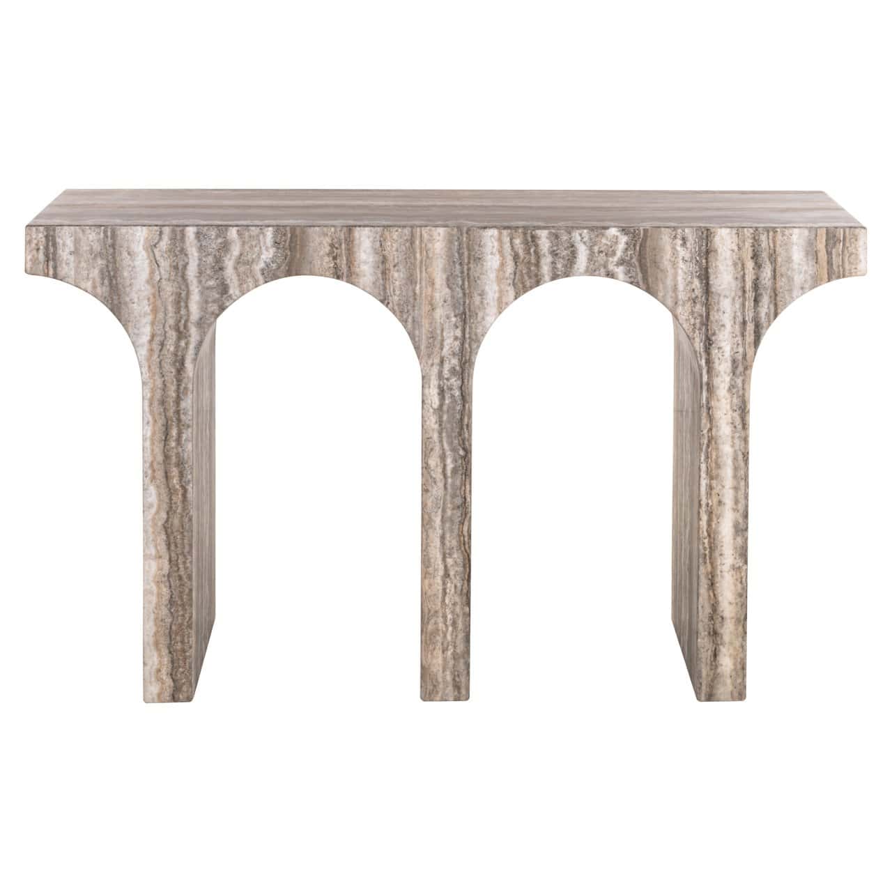 Konsole Dulce Richmond Interiors 80/140/35 cm pelēks