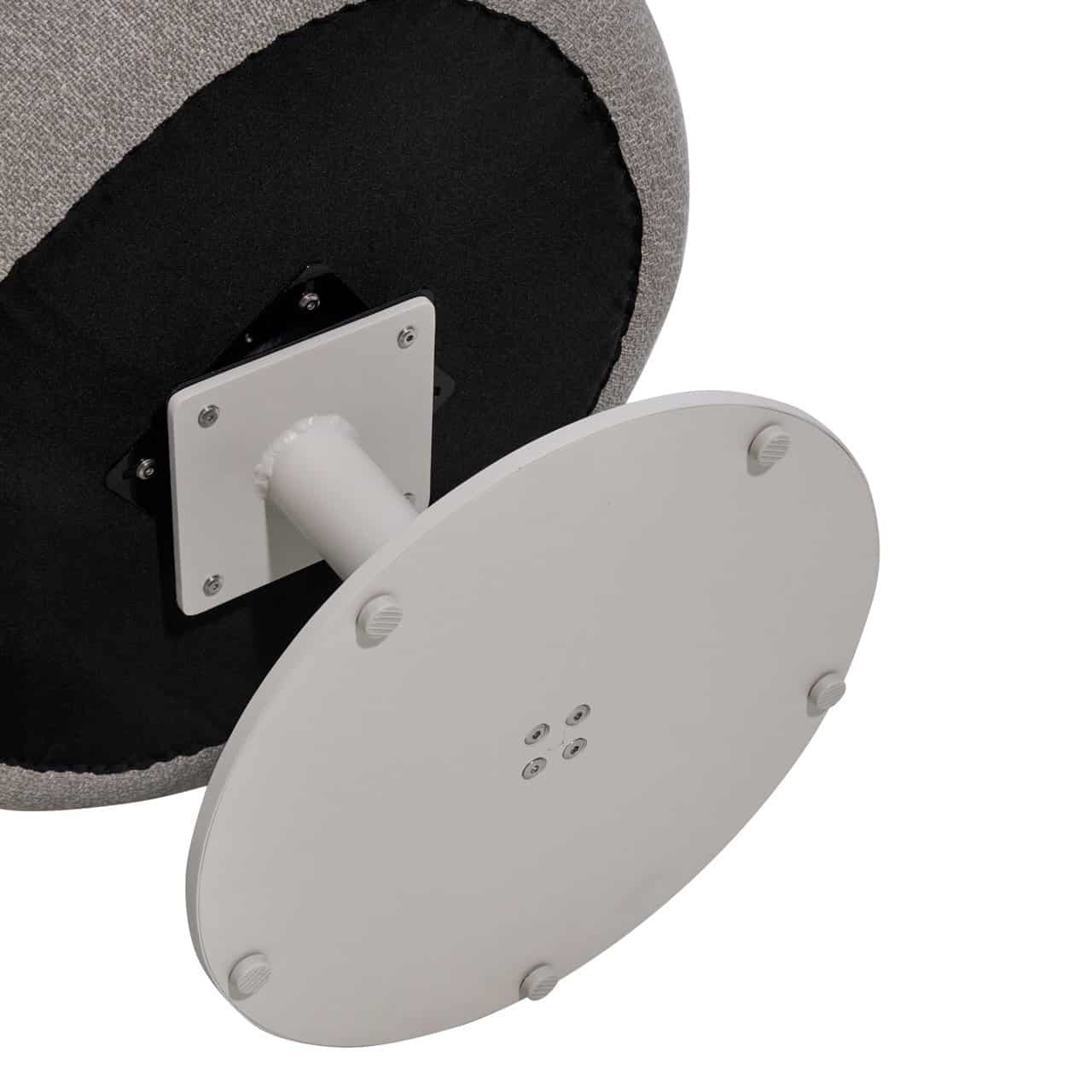 Āra ēdamistabas krēsls Mason Richmond Interiors 68/28/65 cm greige alpine swivel