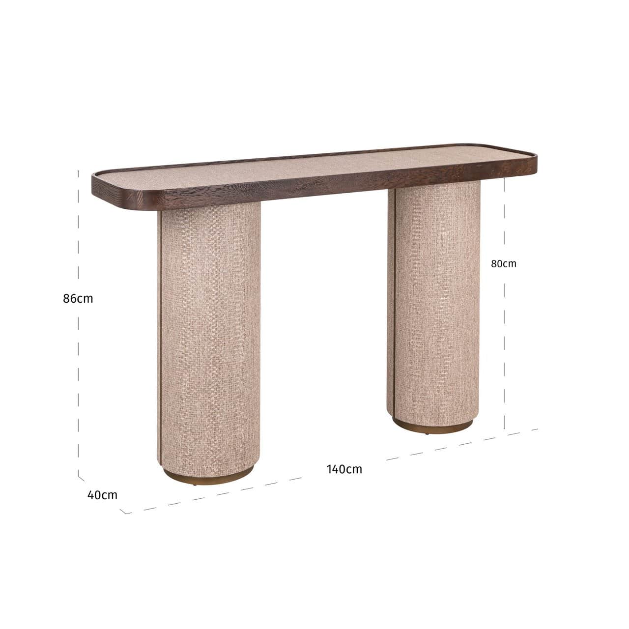 Konsole Willox Richmond Interiors 85/140/40 cm bēšs