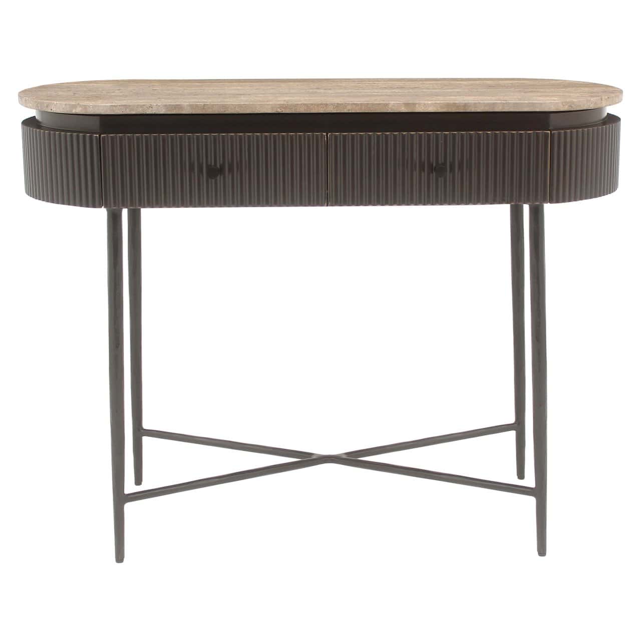 Konsole Russo Richmond Interiors 76/100/40 cm ash brown
