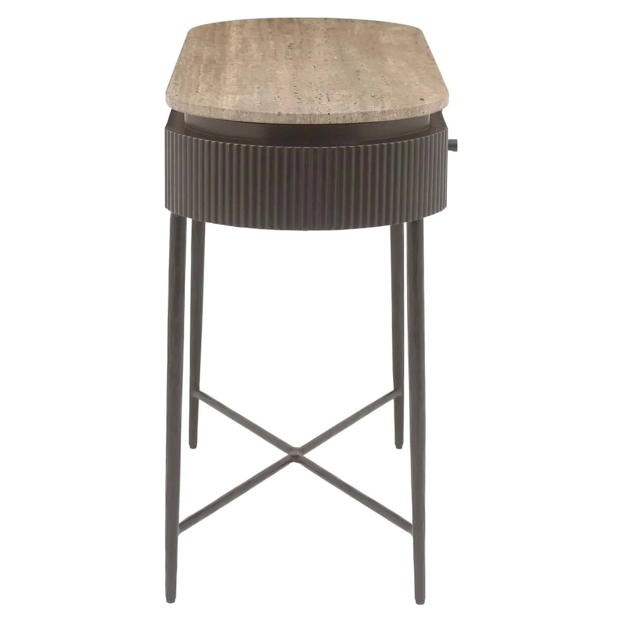 Konsole Russo Richmond Interiors 76/100/40 cm ash brown