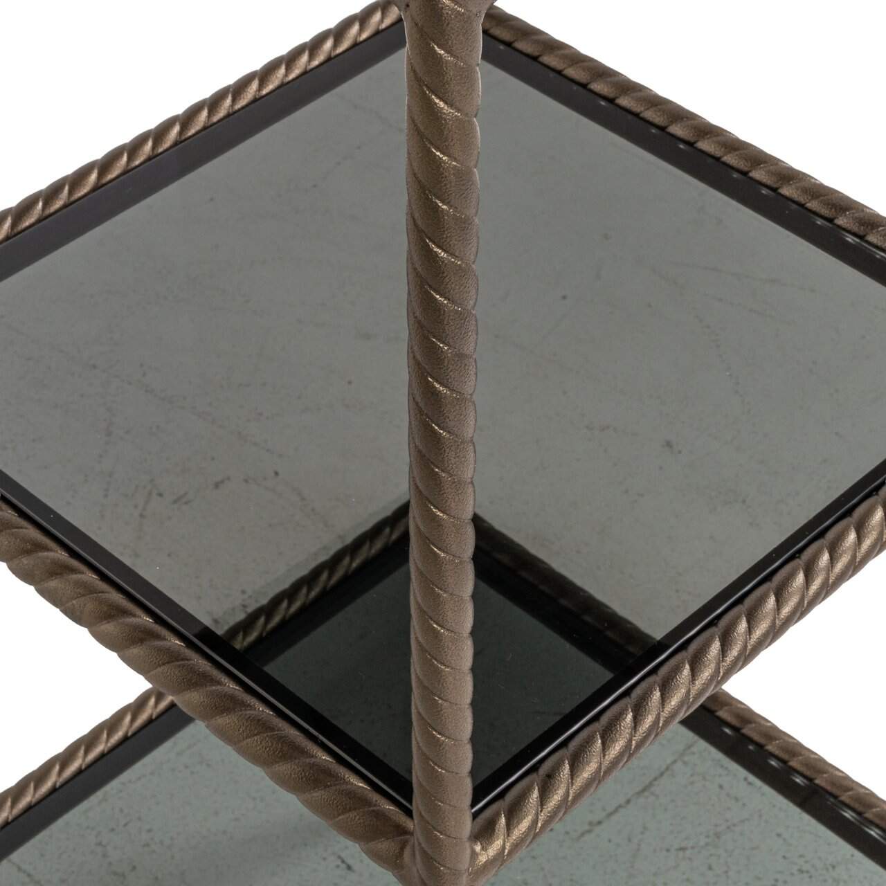 Vitrīna Sheridon Richmond Interiors 40/200/40 cm zelts