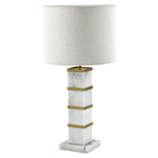 Galda lampa Celinae Richmond Interiors 40/40/79,5 cm balts