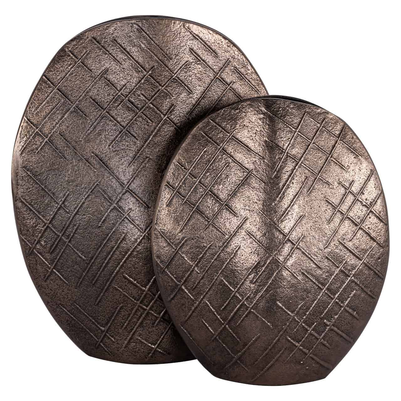 Vaze Olivra Richmond Interiors 14/31/38 cm cm bronza