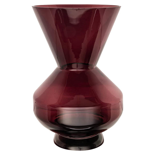 Vāze Veya Richmond Interiors 27/27/40 cm burgundi