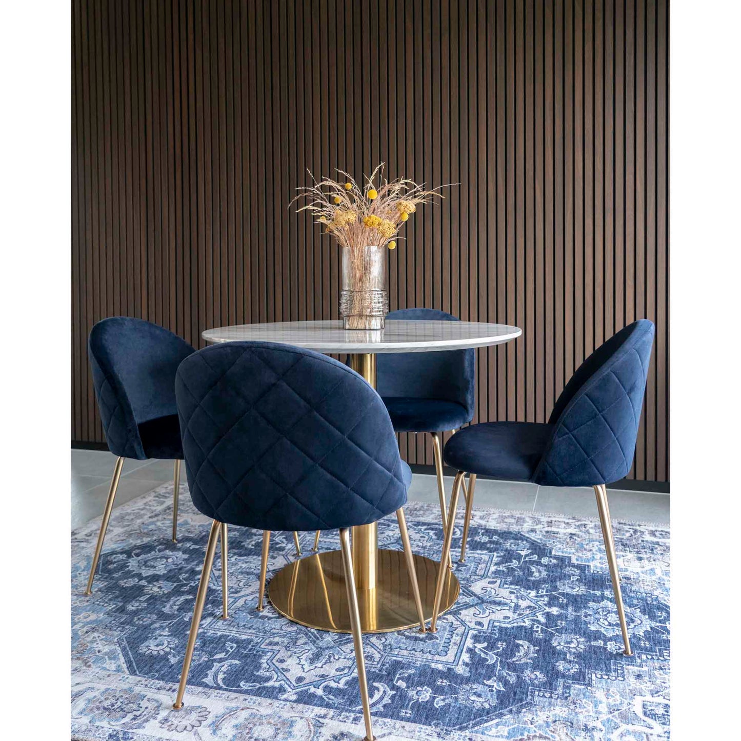 Galds Bolza 70;90;110/75 cm marmors/zelts