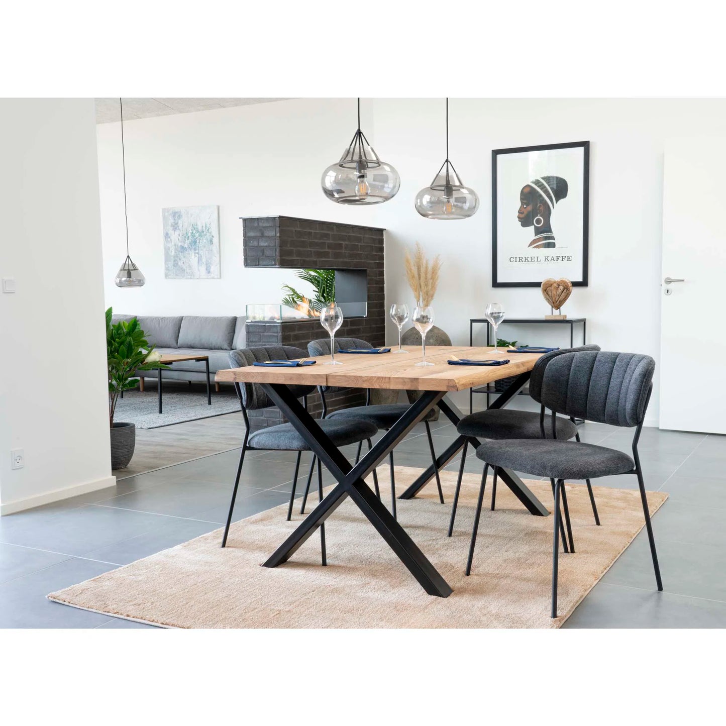 Galds Tulans 95/140/75; 95/200/75; 95/240/75; 100/300/75 cm ozols