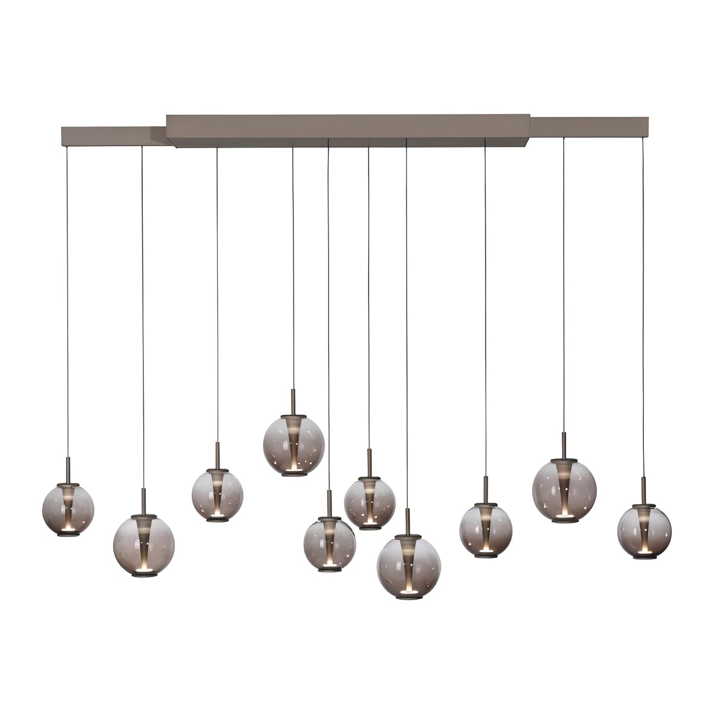 Piekaramā lampa PURE E-Infinity 180/198/35 cm bronza